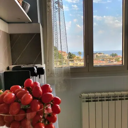 Lägenhet Attico Con Vista Mozzafiato Bordighera